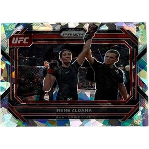 2023 Prizm Silver Cracked Ice IRENE ALDANA #72